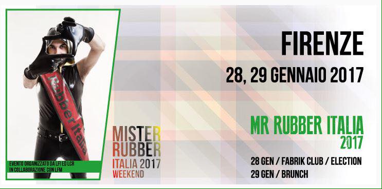 Mister Rubber Italy 2017