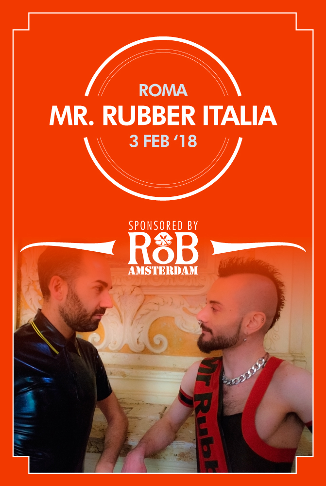 Mister Rubber Italia 2018 Flyer