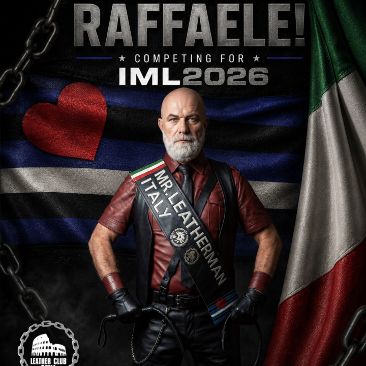 Good Luck Raffaele dal Leather Club Roma