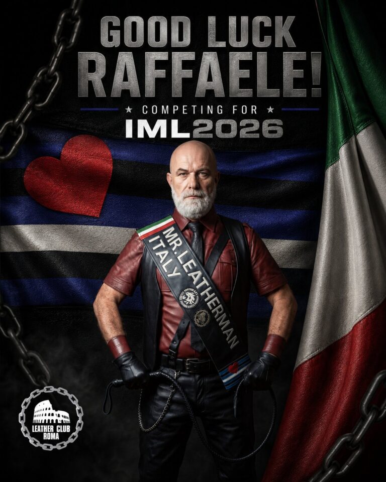 Good Luck Raffaele dal Leather Club Roma