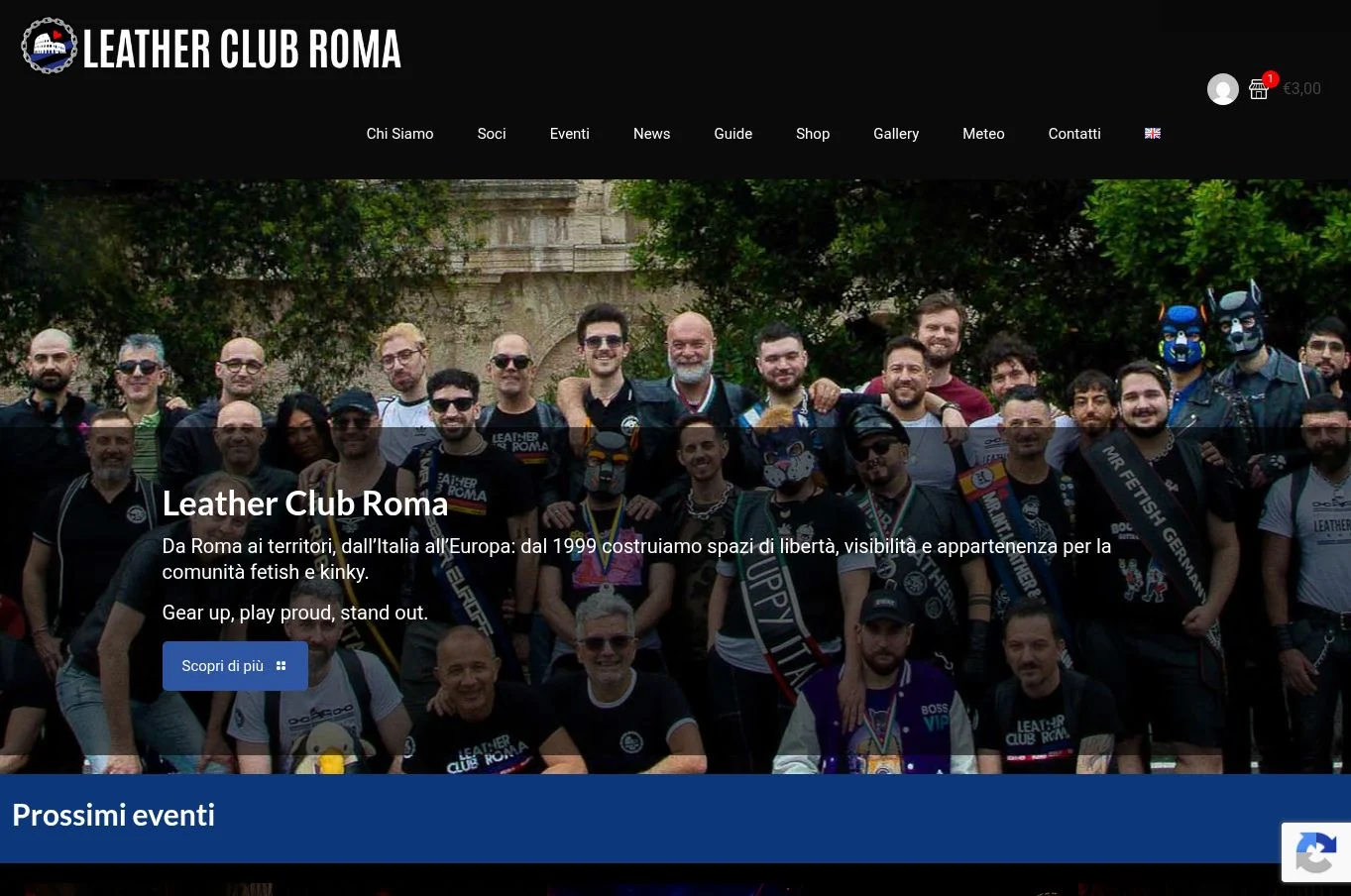 Homepage 2025 · versione italiana