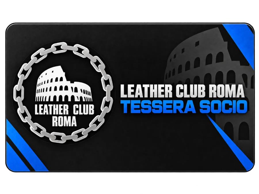 Leather Club Roma — Membership card