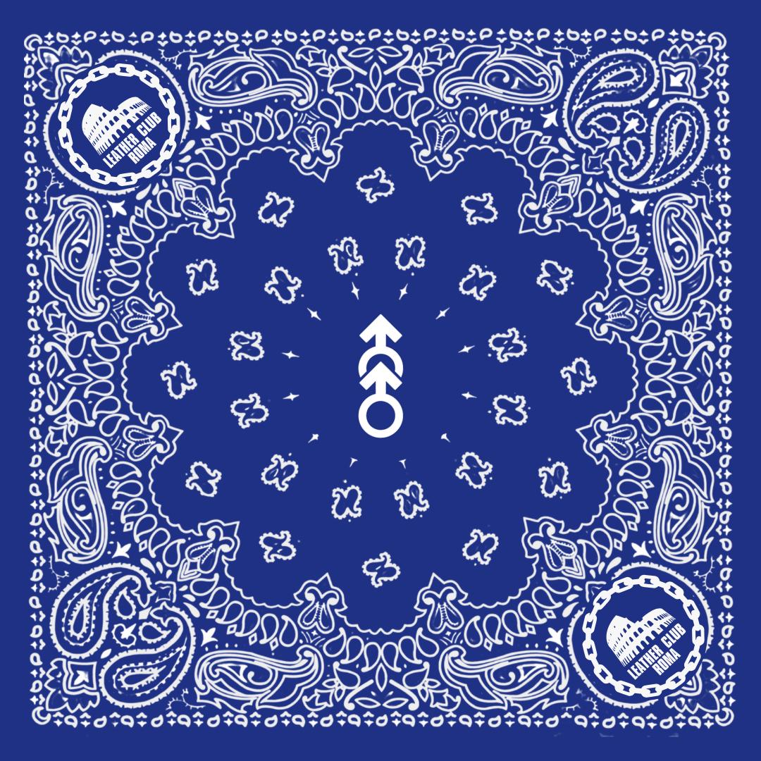 Blue Hanky Code bandana